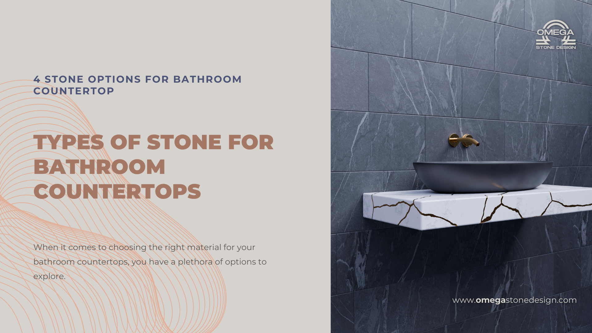 Types of Stone for Bathroom Countertops in Colorado