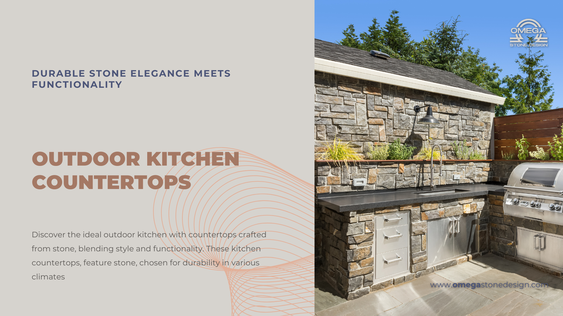 Outdoor Kitchen Countertops in Colorado